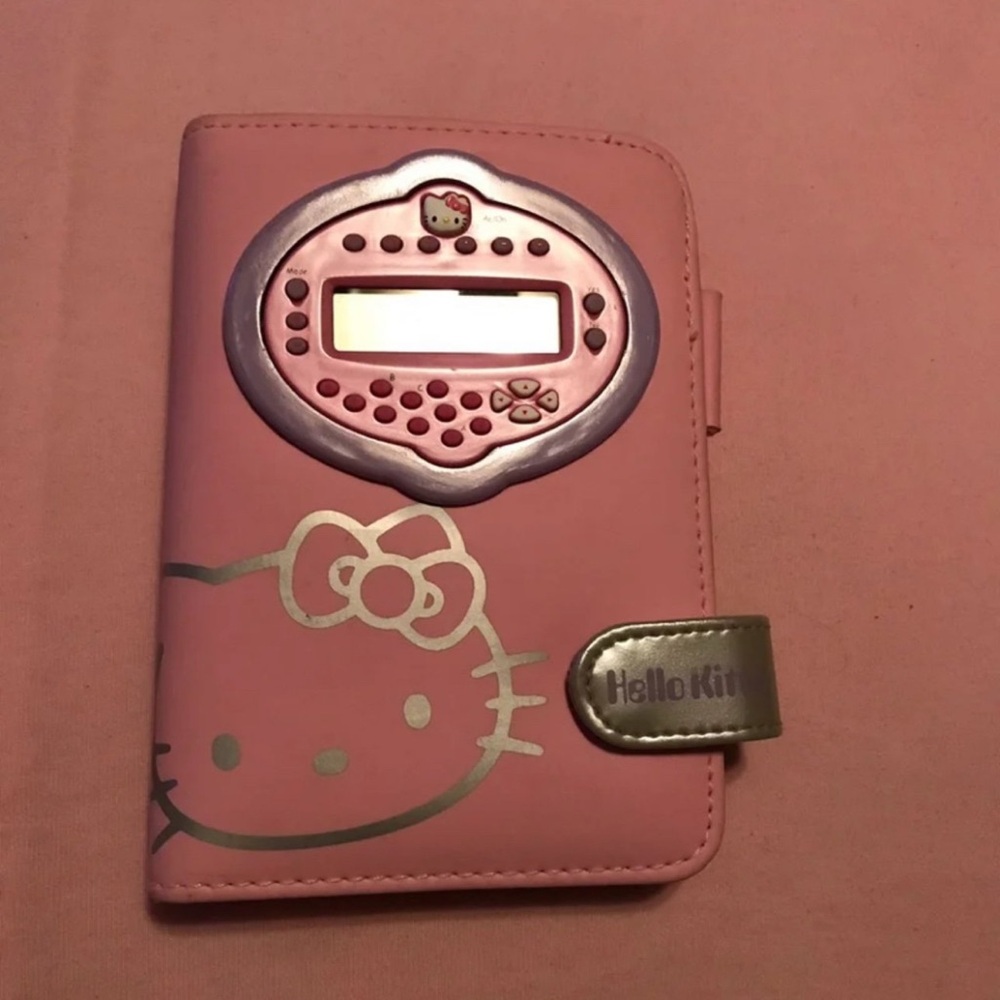Hello Kitty Pink and Silver planner/journal